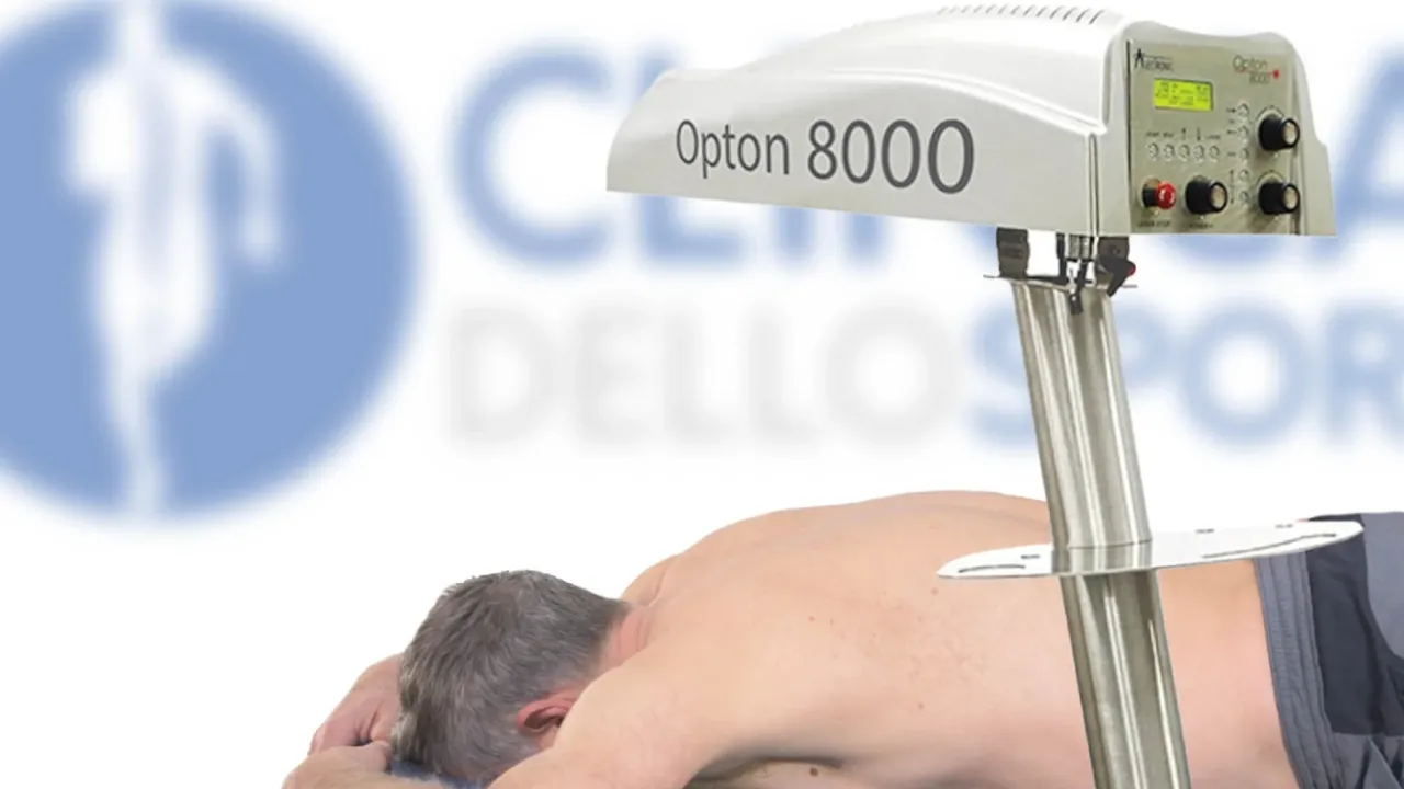 Laser Terapia a Foligno: presso la Clinica dello Sport vengono utilizzati macchinari di ultmia generazione come Opton 8000